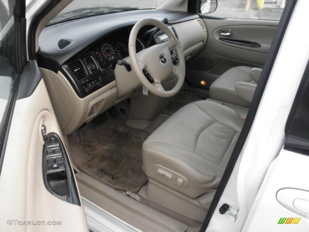 Gray Interior 2003 Mazda MPV ES Photo #45492258