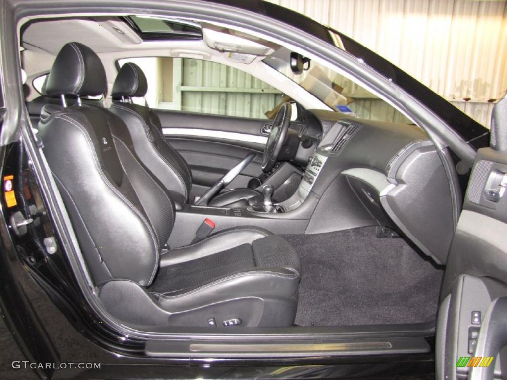 Graphite Interior 2008 Infiniti G 37 S Sport Coupe Photo #45492270