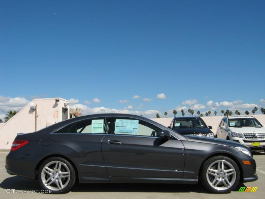 Steel Grey Metallic 2011 Mercedes-Benz E 550 Coupe Exterior Photo #45492402