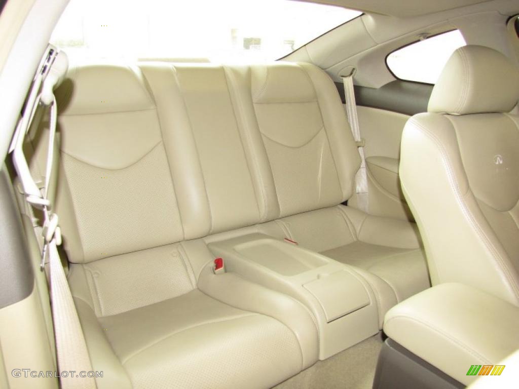 Wheat Interior 2008 Infiniti G 37 Journey Coupe Photo #45492622