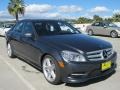 2011 Steel Grey Metallic Mercedes-Benz C 350 Sport  photo #1