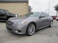 Platinum Graphite Gray 2008 Infiniti G 37 S Sport Coupe Exterior