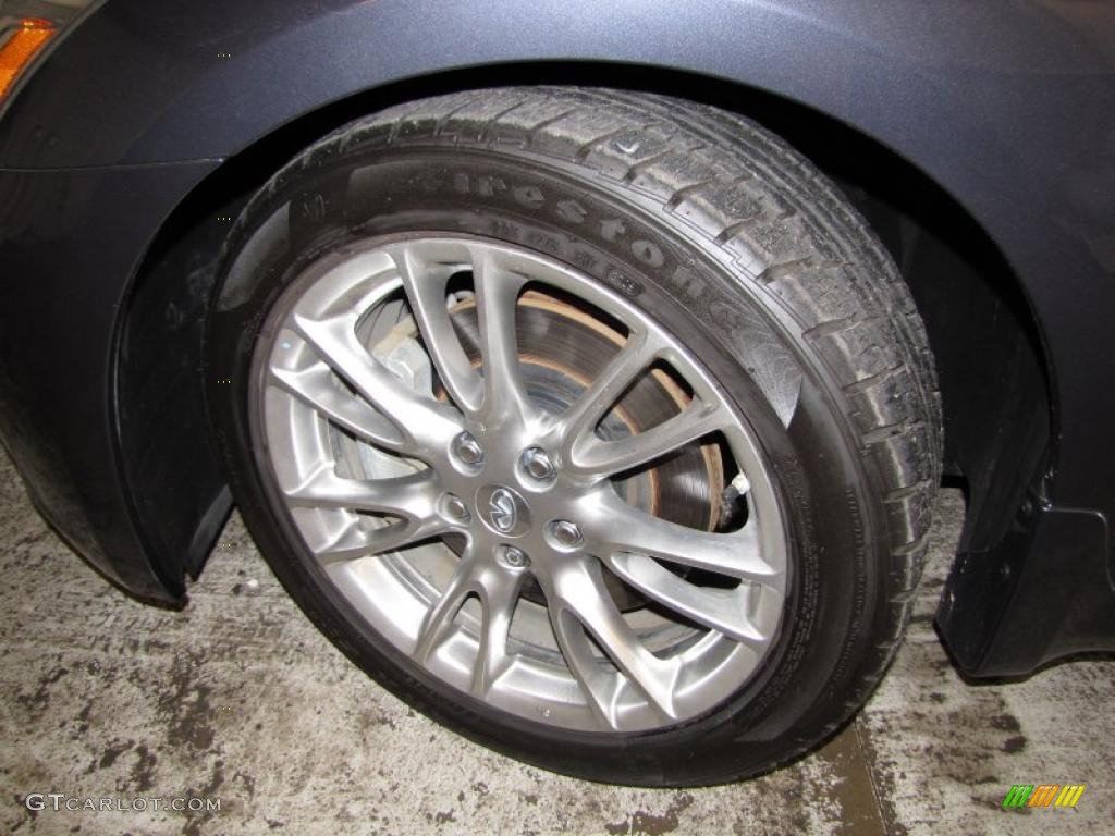2008 G 35 S Sport Sedan - Blue Slate Metallic / Stone photo #21