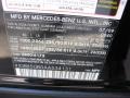 040: Black 2010 Mercedes-Benz ML 350 Color Code