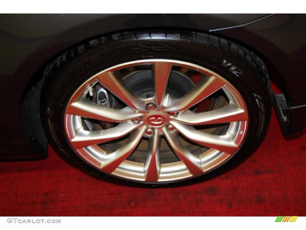 2008 Infiniti G 37 S Sport Coupe Wheel Photo #45494227