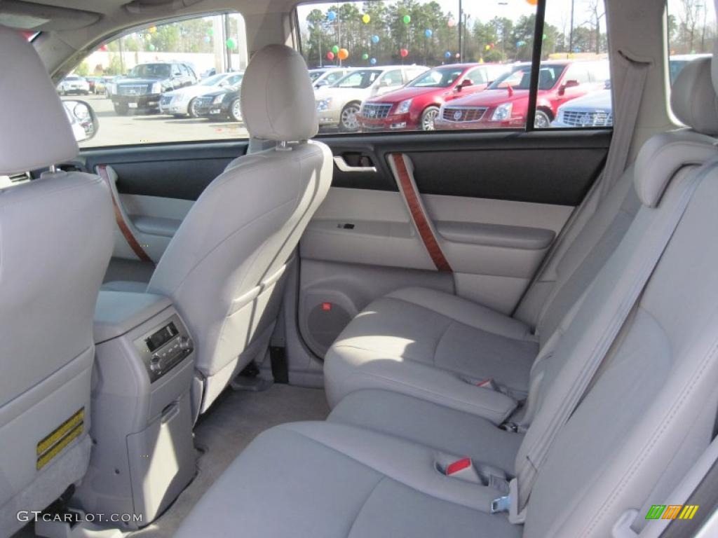 Ash Interior 2009 Toyota Highlander Limited Photo #45499330