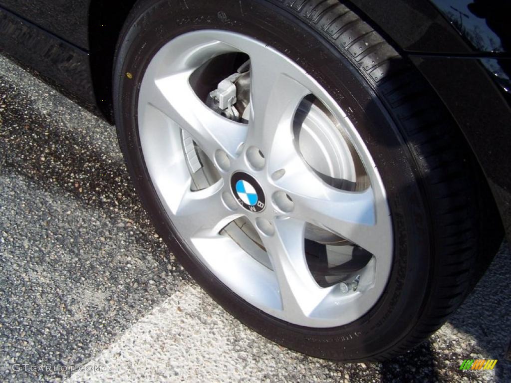 2009 1 Series 128i Coupe - Jet Black / Black photo #4