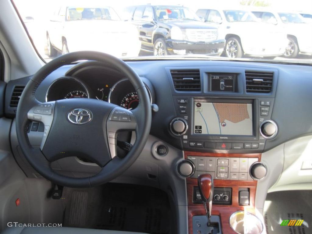 2009 Toyota Highlander Limited Ash Dashboard Photo #45499362