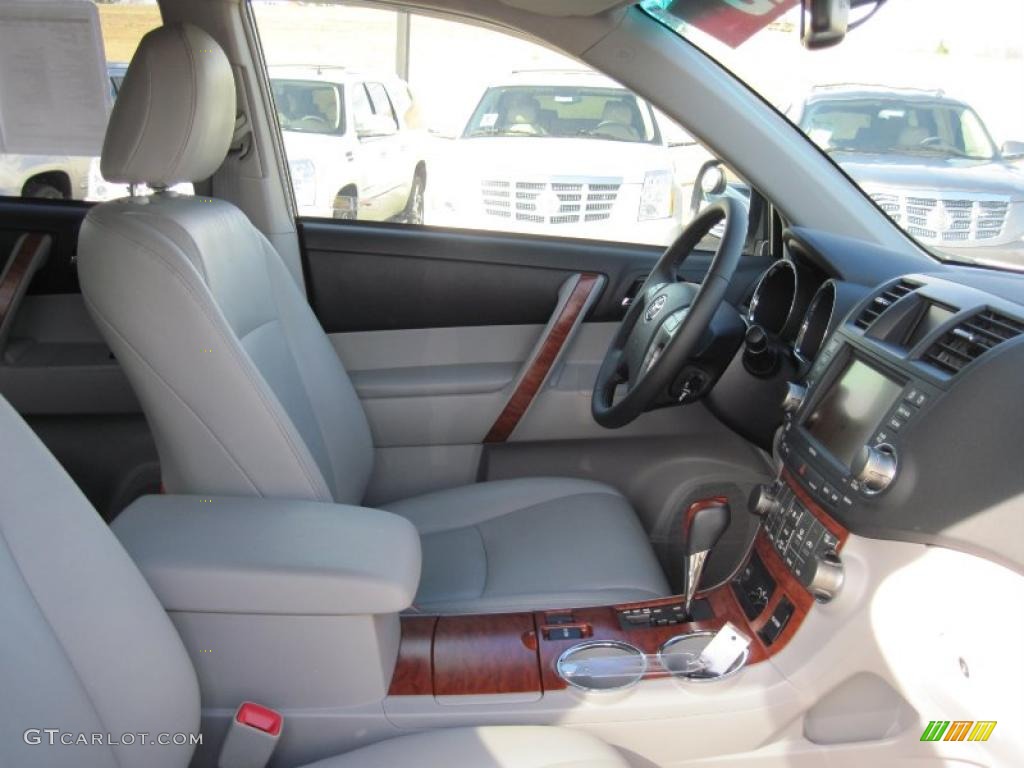 Ash Interior 2009 Toyota Highlander Limited Photo #45499398