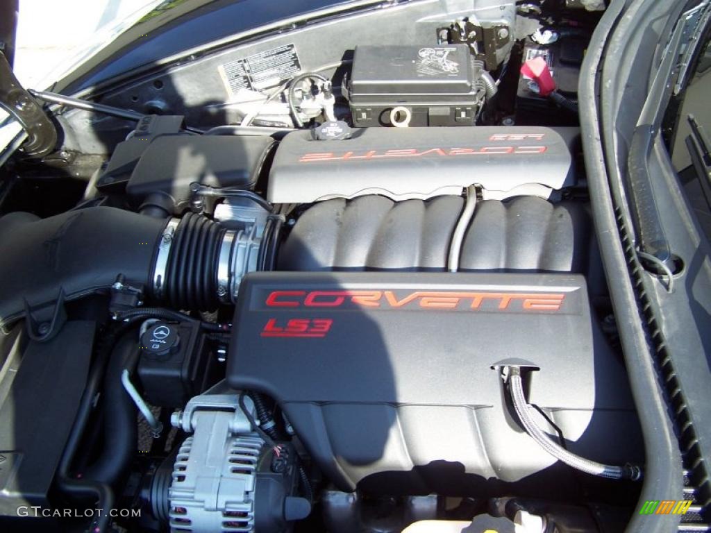 2010 Chevrolet Corvette Coupe 6.2 Liter OHV 16-Valve LS3 V8 Engine Photo #45499630