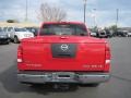 2010 Red Alert Nissan Titan LE Crew Cab  photo #4