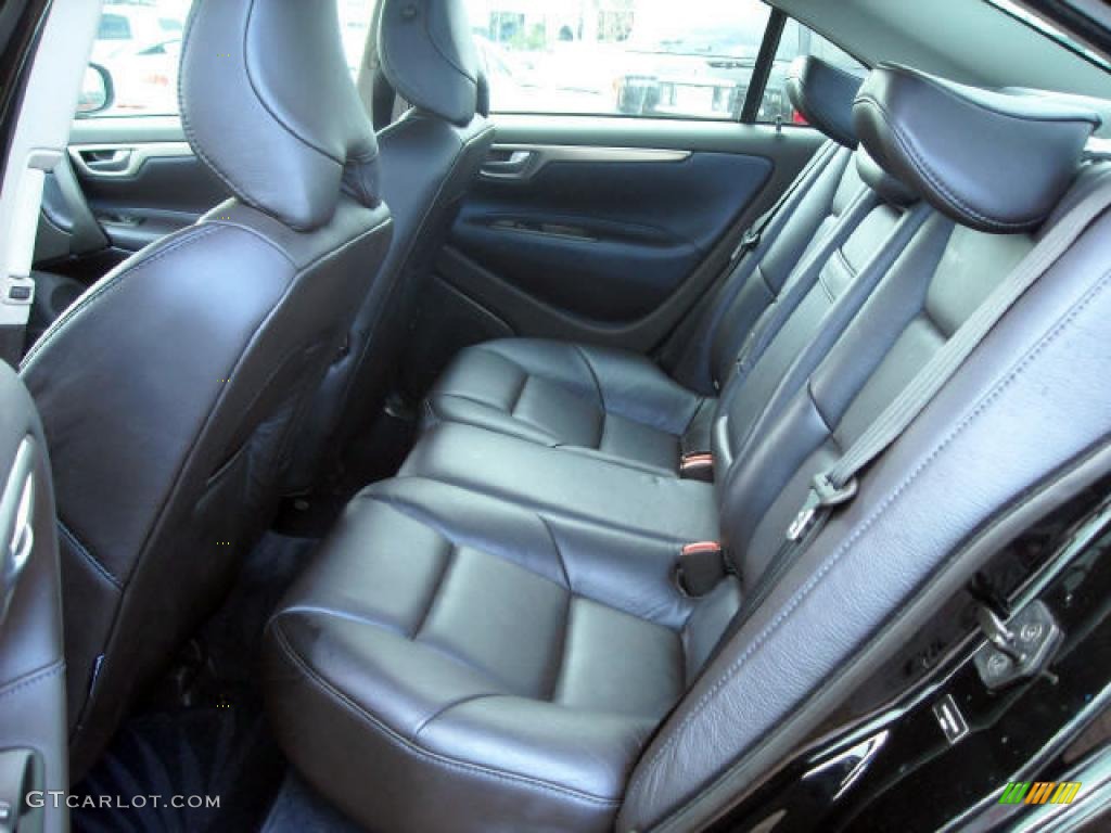 Nordkap Black/Blue R Metallic Interior 2007 Volvo S60 R AWD Photo #4549995
