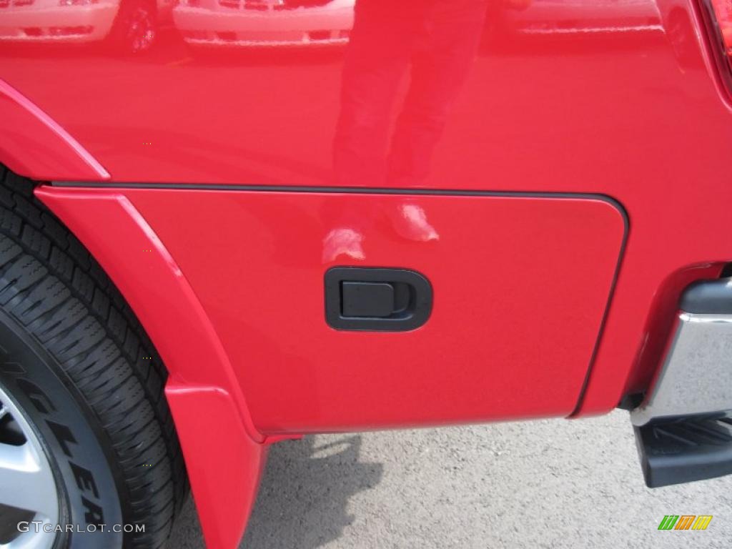 2010 Titan LE Crew Cab - Red Alert / Almond photo #16