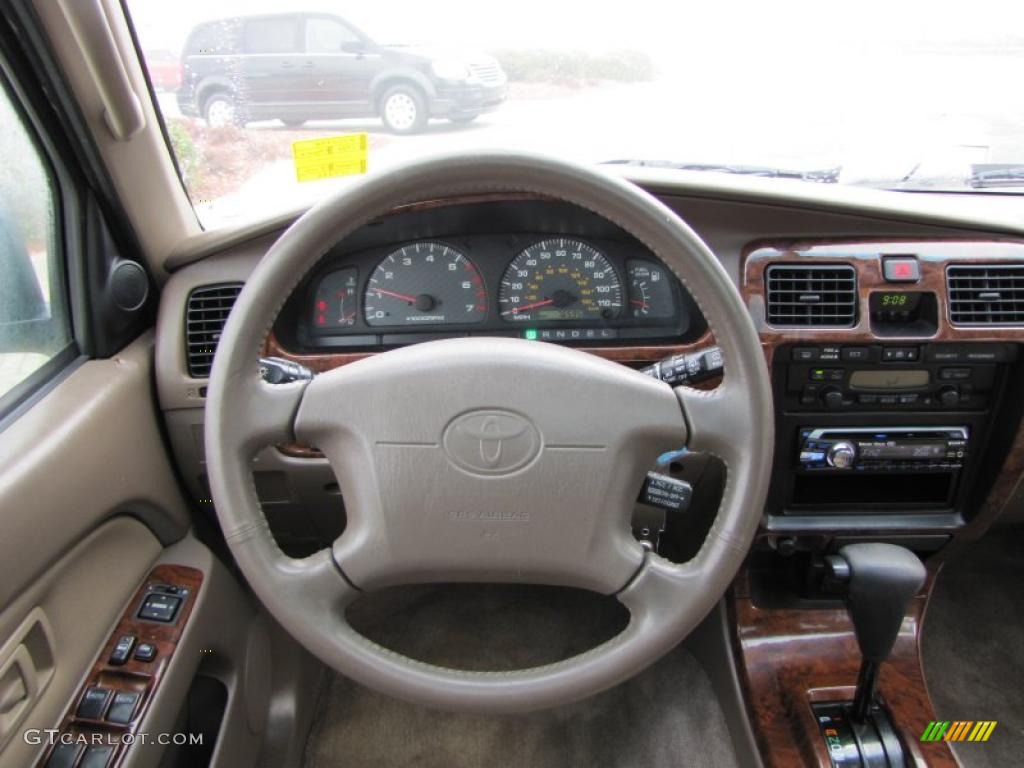 1999 Toyota 4Runner Limited Oak Steering Wheel Photo #45500106