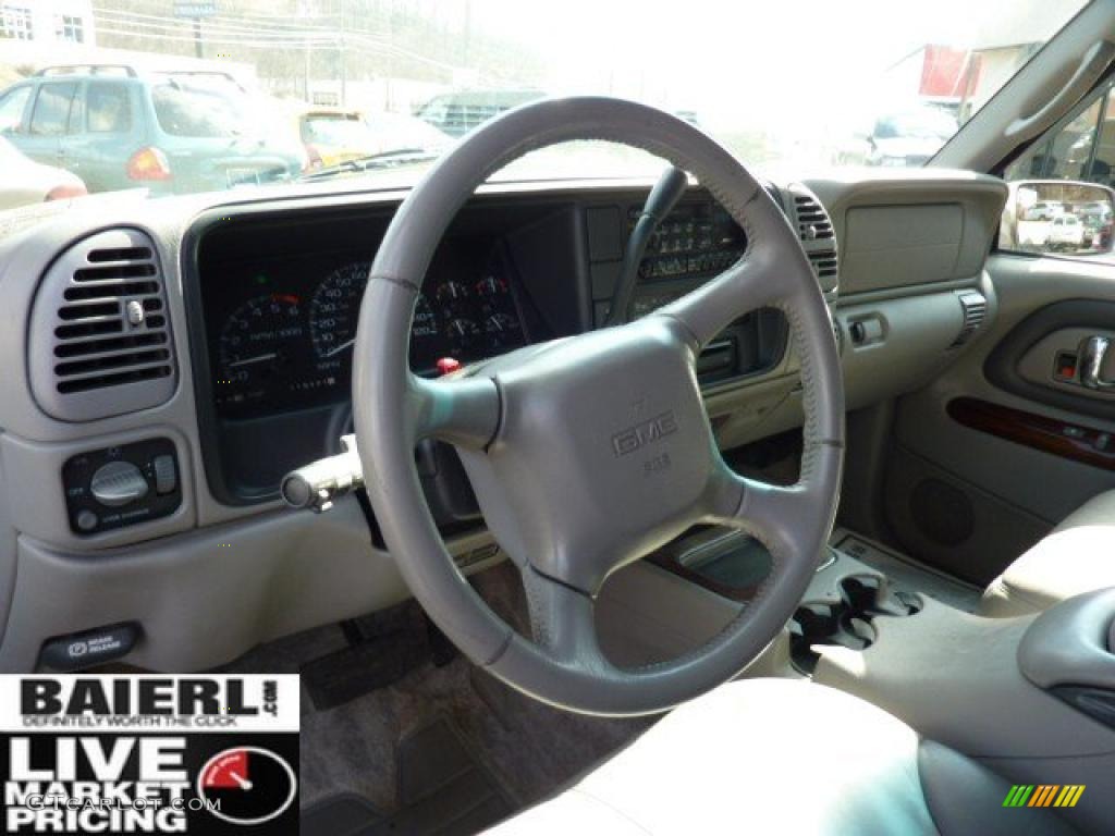 2000 Yukon Denali 4x4 - Silvermist Metallic / Stone Gray photo #11