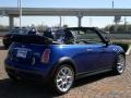 2008 Lightning Blue Metallic Mini Cooper S Convertible  photo #3