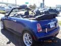 2008 Lightning Blue Metallic Mini Cooper S Convertible  photo #4