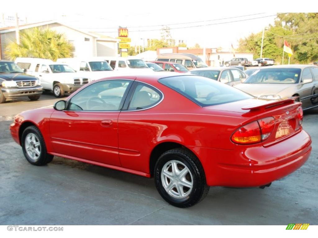 2003 Bright Red Oldsmobile Alero GL Coupe 45497963 Photo 8 GTCarLot