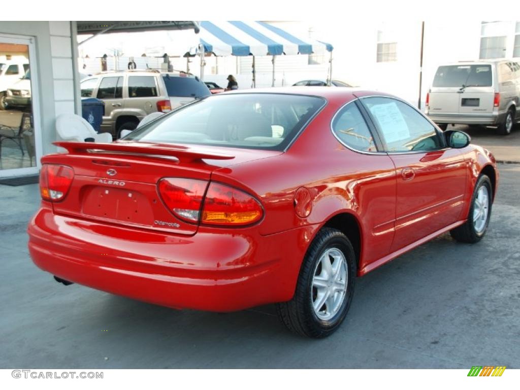 2003 Bright Red Oldsmobile Alero GL Coupe 45497963 Photo 10
