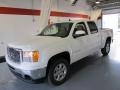 2011 Summit White GMC Sierra 1500 SLT Crew Cab 4x4  photo #1