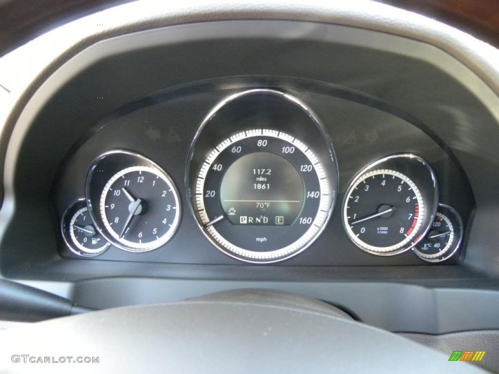 2011 Mercedes-Benz E 350 Cabriolet Gauges Photo #45502223