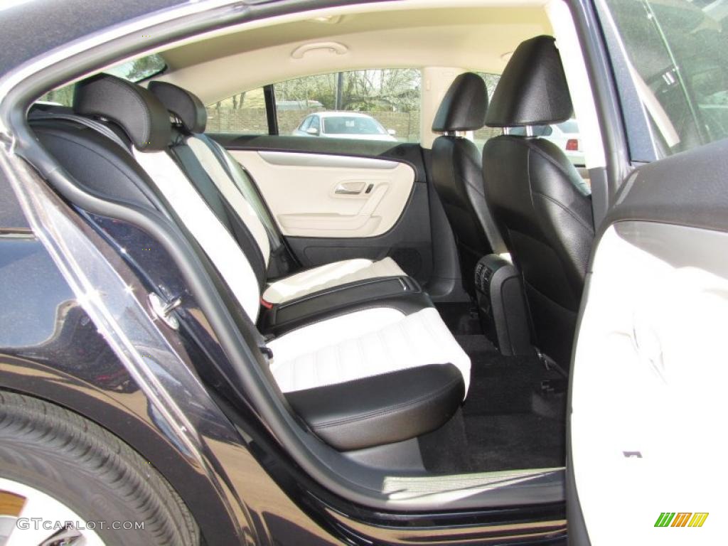 Cornsilk Beige/Black Interior 2011 Volkswagen CC Sport Photo #45502795