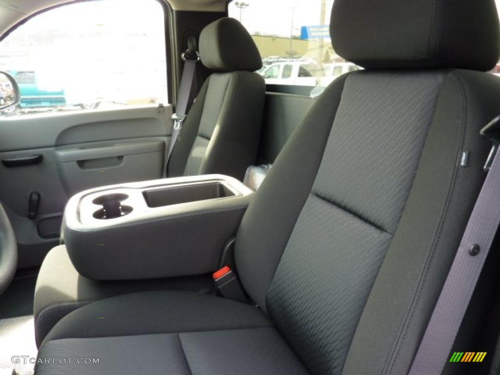 2011 Silverado 1500 Regular Cab 4x4 - Taupe Gray Metallic / Dark Titanium photo #15