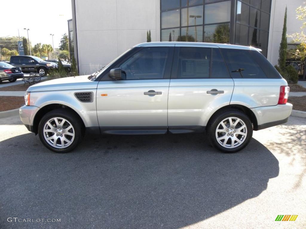 Arctic Frost Metallic 2007 Land Rover Range Rover Sport HSE Exterior Photo #45502925