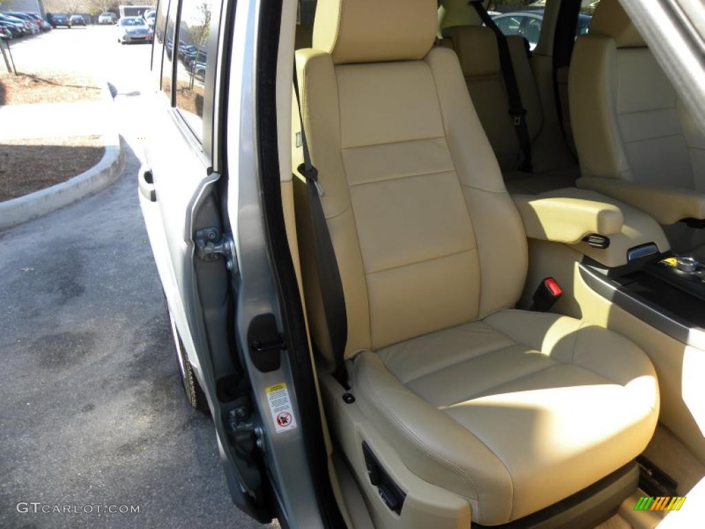 2007 Range Rover Sport HSE - Arctic Frost Metallic / Alpaca Beige photo #7
