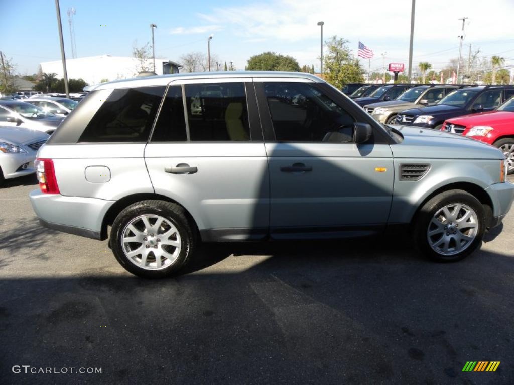 2007 Range Rover Sport HSE - Arctic Frost Metallic / Alpaca Beige photo #11