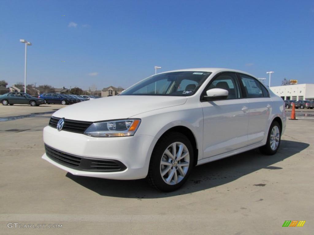Candy White 2011 Volkswagen Jetta SE Sedan Exterior Photo #45503247