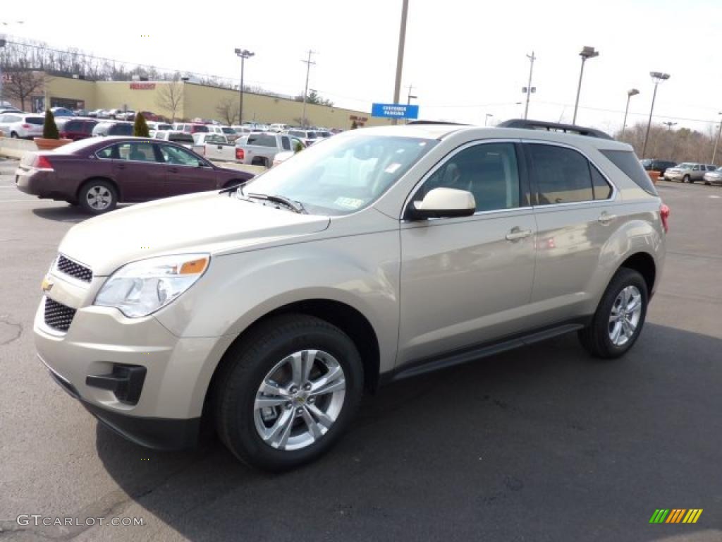 Gold Mist Metallic 2011 Chevrolet Equinox LT AWD Exterior Photo #45503795
