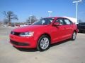 2011 Tornado Red Volkswagen Jetta SE Sedan  photo #1