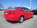 Tornado Red 2011 Volkswagen Jetta SE Sedan Exterior