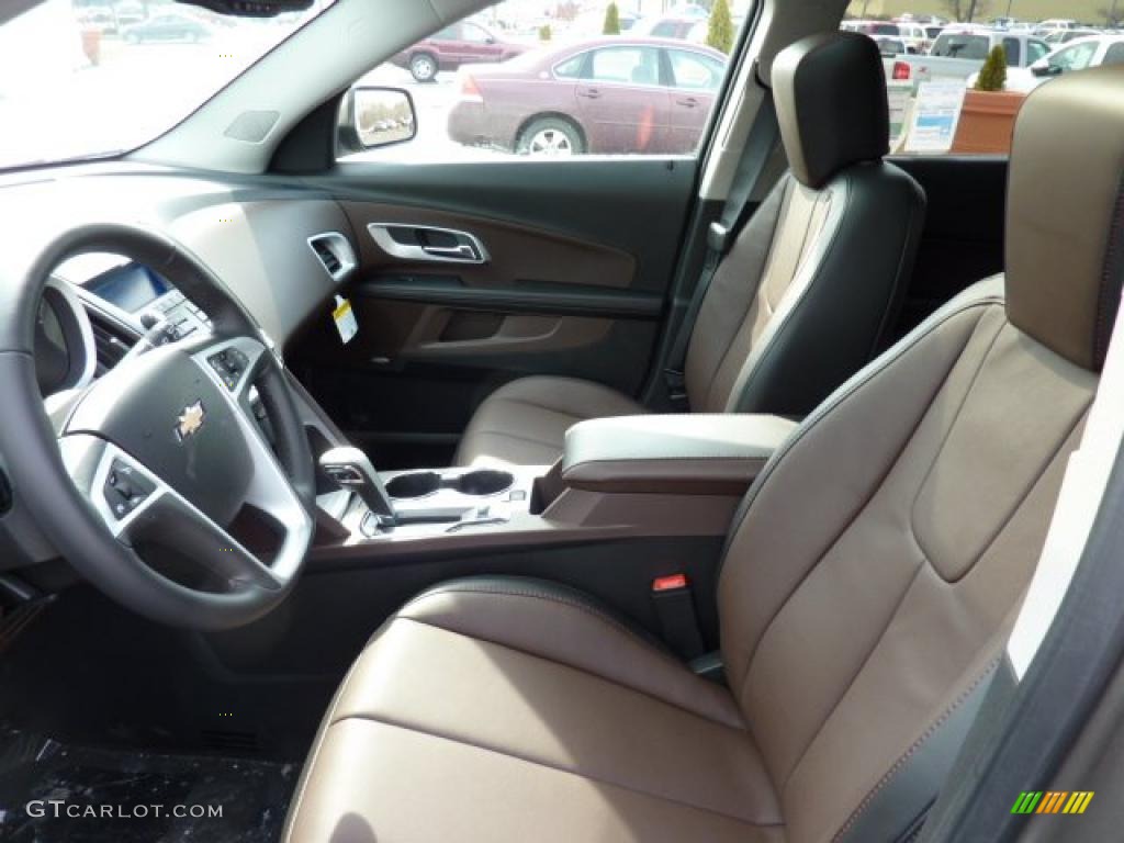 Jet Black Interior 2011 Chevrolet Equinox LT AWD Photo #45504131