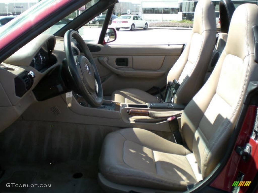 2000 Z3 2.3 Roadster - Siena Red Metallic / Beige photo #7