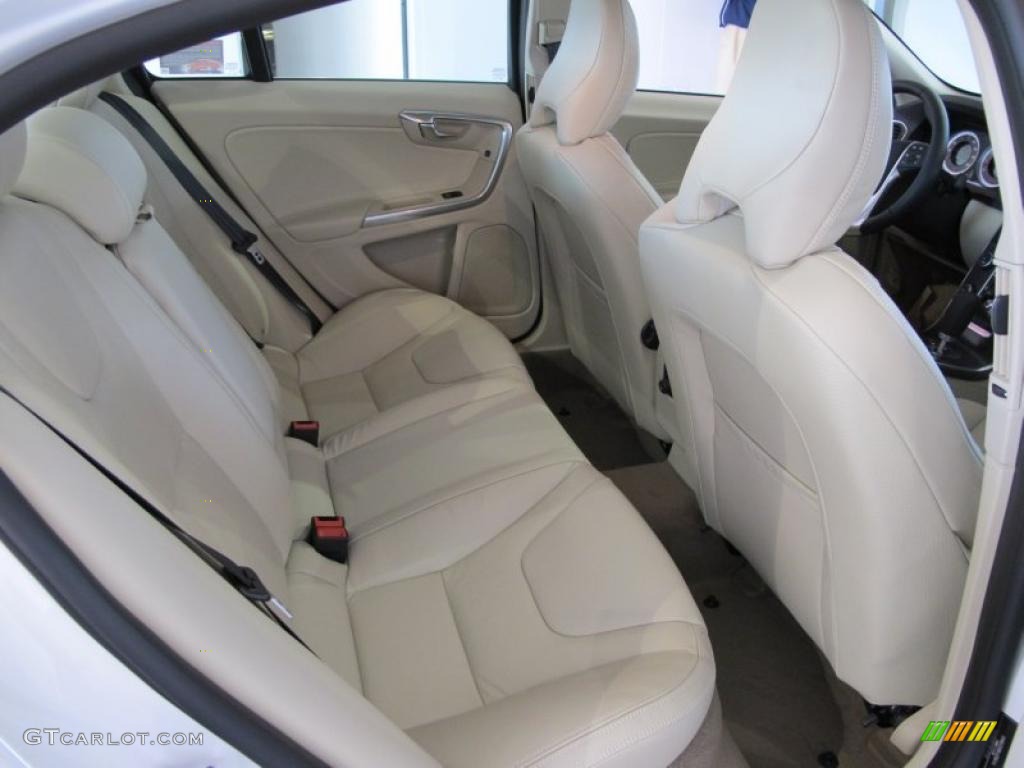 Soft Beige/Sandstone Interior 2011 Volvo S60 T6 AWD Photo #45506315