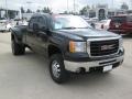 Front 3/4 View of 2008 Sierra 3500HD SLT Crew Cab 4x4 Dually
