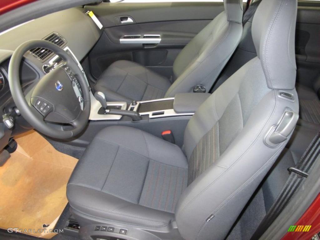 Off Black T-Tec Interior 2011 Volvo C30 T5 Photo #45507679