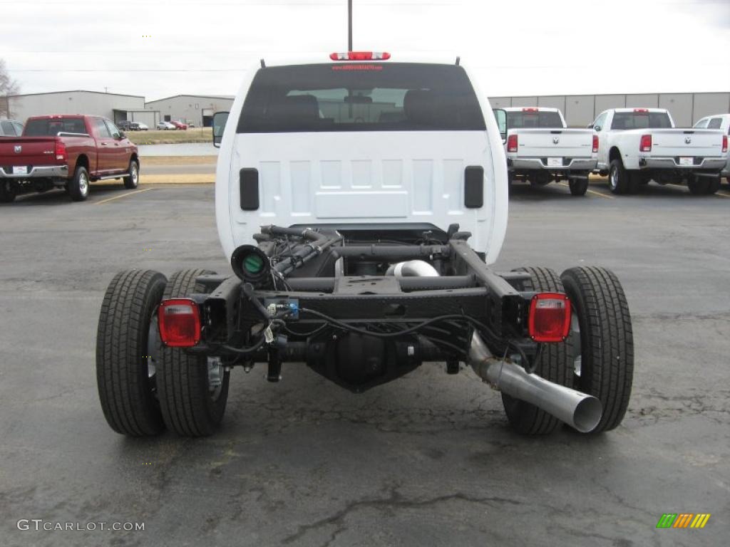 Summit White 2011 Chevrolet Silverado 3500HD Extended Cab 4x4 Chassis Exterior Photo #45507763
