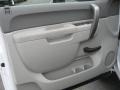 Dark Titanium 2011 Chevrolet Silverado 3500HD Extended Cab 4x4 Chassis Door Panel