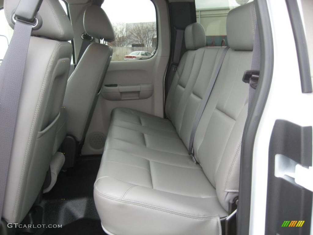 Dark Titanium Interior 2011 Chevrolet Silverado 3500HD Extended Cab 4x4 Chassis Photo #45507843