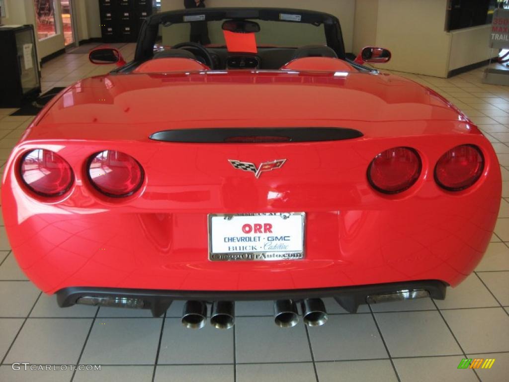 2010 Corvette Grand Sport Convertible - Torch Red / Red photo #6