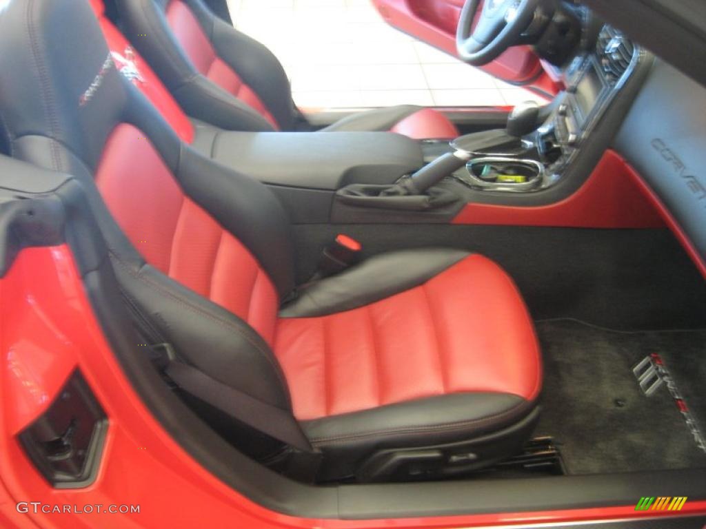 2010 Corvette Grand Sport Convertible - Torch Red / Red photo #12