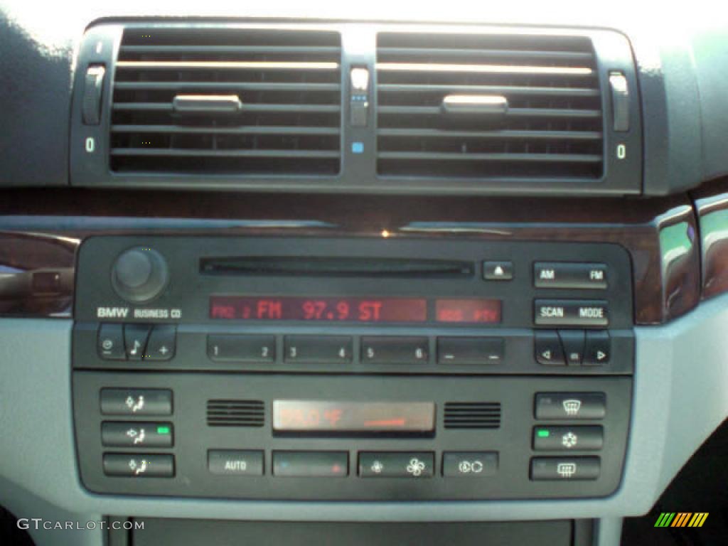 2003 3 Series 325i Sedan - Jet Black / Grey photo #8