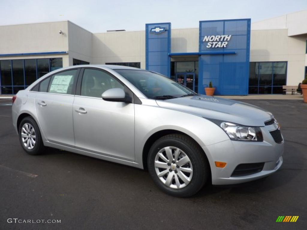 2011 Cruze LT - Silver Ice Metallic / Jet Black photo #1