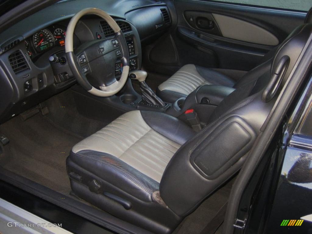 Ebony Black Interior 2001 Chevrolet Monte Carlo SS Brickyard 400 Pace Car Photo #45509595