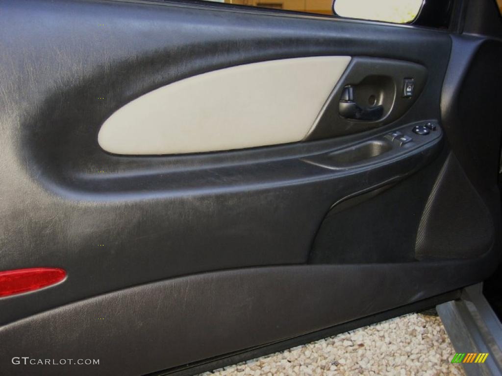 2001 Chevrolet Monte Carlo SS Brickyard 400 Pace Car Ebony Black Door Panel Photo #45509851