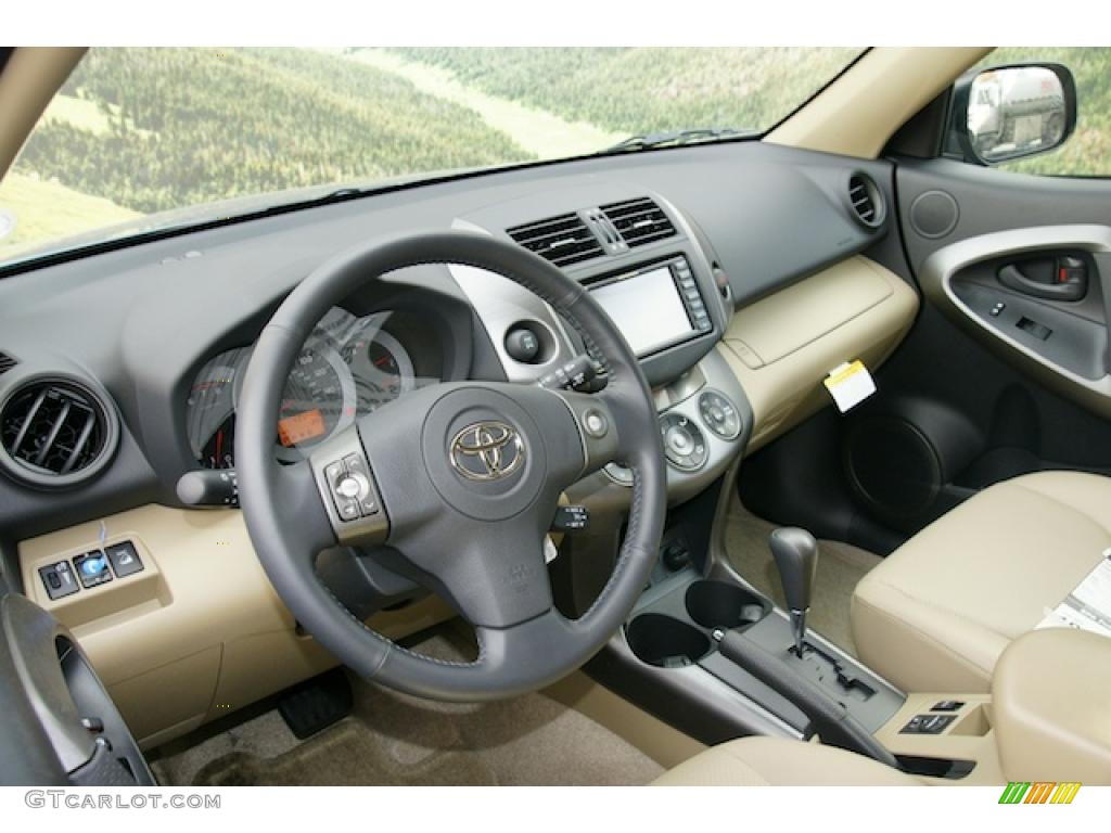 Sand Beige Interior 2011 Toyota RAV4 V6 Limited 4WD Photo #45509863