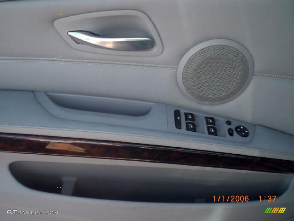 2006 3 Series 325i Sedan - Sparkling Graphite Metallic / Grey photo #14